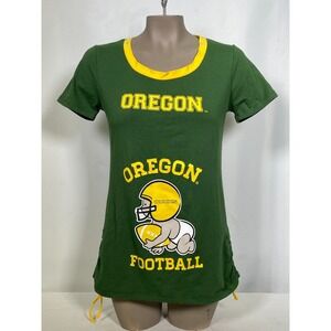 University Of Oregon Football Klutch Green Maternity Shirt Women's MEDIUM